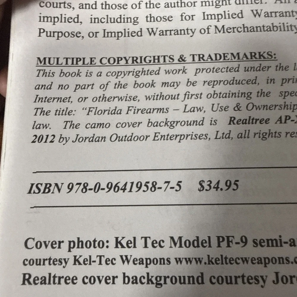 Florida Firearms : Law, Use and Ownership, Eighth Edition by Jon Gutmacher‎